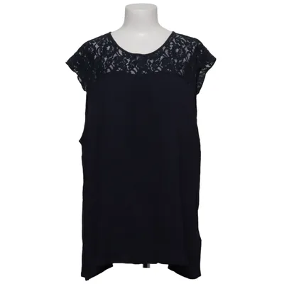 Top (Blue) from ONLY Carmakoma Cotton, Elastane, Viscose
