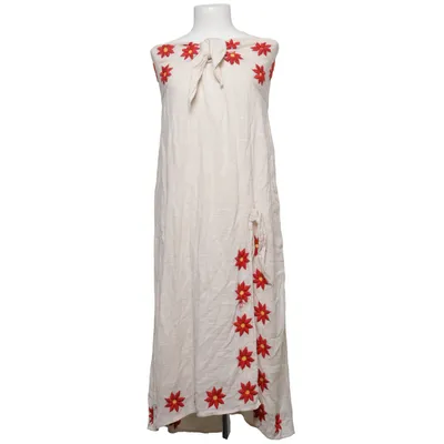 Robe (Beige, Rouge) de Sundress Coton