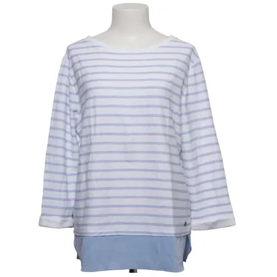 Top (Weiß, Blau) von My Blue by Tchibo Bio-Baumwolle, Polyester
