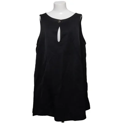 Kjole (Sort) fra H&M Premium Quality Viscose, Polyester, Linned