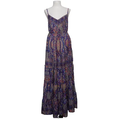 Maxi dress (Blue, Multicolored) from Boho Fashion Silk