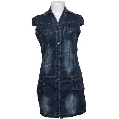 Denim jurk (Blauw) van Miss Sporty