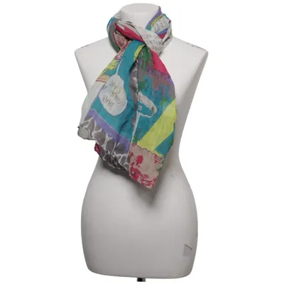 Shawl (Multicolored) from Codello Cotton, Linen