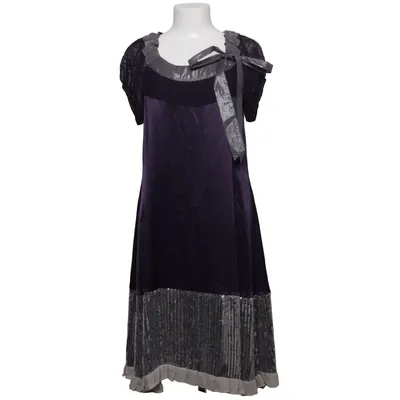Dress (Purple, Silver) from Stella Nova Cotton, Polyester, Silk