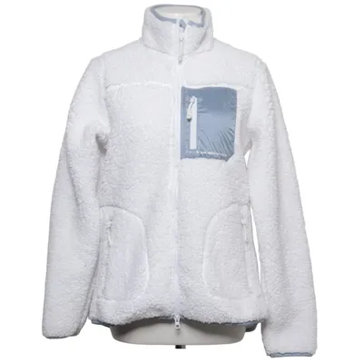 Fleecejacka (Vit, Blå) från High Mountain Polyester