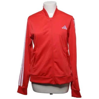 Trainingsjack (Rood, Wit) van Adidas Elastaan, Polyester