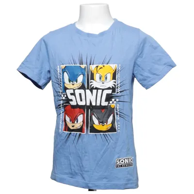 T-shirt (Blå, Flerfärgad) från sonic the hedgehog Bomull