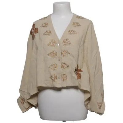 Blus (Beige, Brun) från Siya Bomull