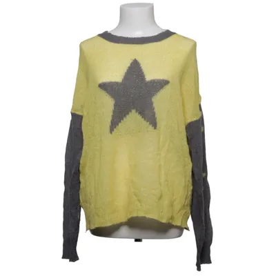Trui (Geel, Grijs) van Cha Cha Acryl, Mohair, Polyamide, Wol