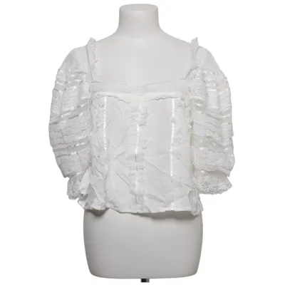 Topp (Vit) från Miss Selfridge Nylon, Polyester, Viskos