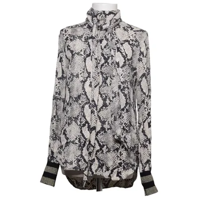 Blouse (Beige, Zwart, Meerkleurig) van By Malene Birger