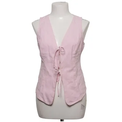 Vest (Pink) from Gina Tricot Cotton, Linen