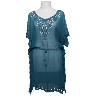 Strandjurk (Blauw) van Warehouse Zijde, Viscose