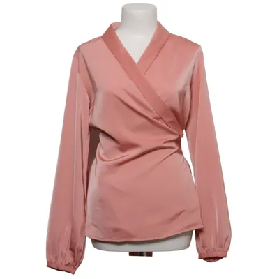Wrap blouse (Pink) from Daisy Grace Polyester