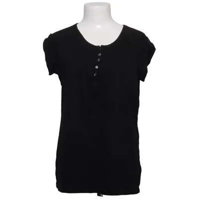 Henley shirt (Zwart) van 1982 Katoen