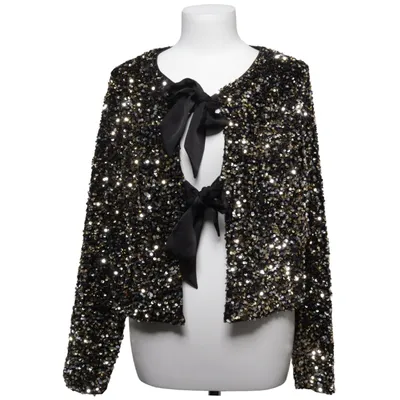 Cardigan (Black, Gold) from Little Mistress Polyester