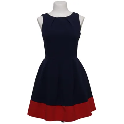 Jurk (Blauw, Rood, Meerkleurig) van Closet London Elastaan, Polyester