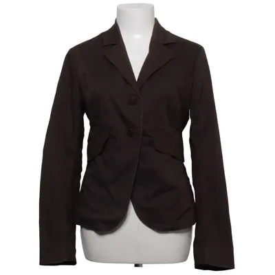 Blazer (Brown) from Cotélac Cotton, Elastane, Polyamide