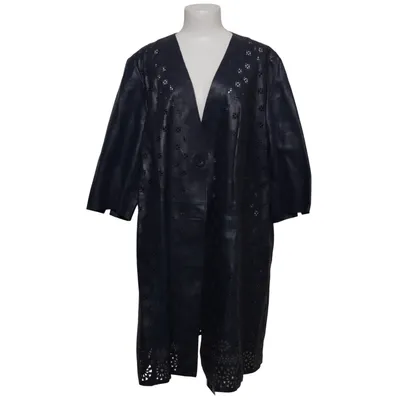 Leren jas (Blauw) van Selection by Ulla Popken Leer