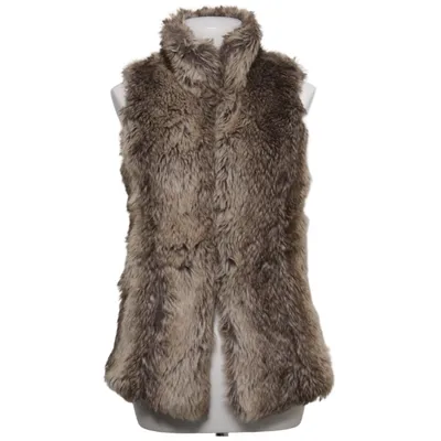 Outdoor vest (Bruin, Beige) van Bershka Collection Katoen, Polyester