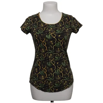 T-shirt (Black, Yellow, Green) from Silver Cotton