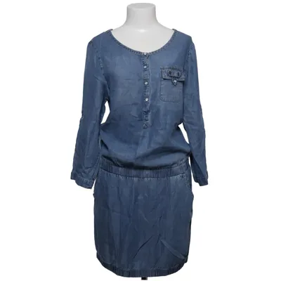 Denim jurk (Blauw) van Dept Tencel
