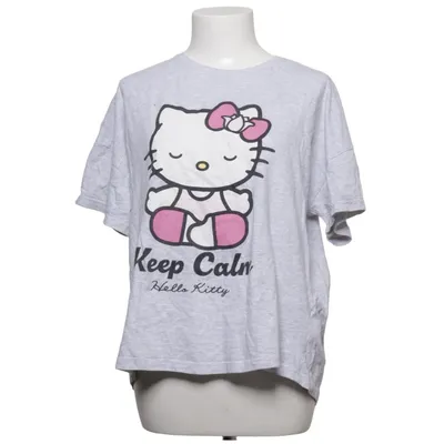 T-shirt (Gray, Pink) from Hello Kitty Cotton, Polyester