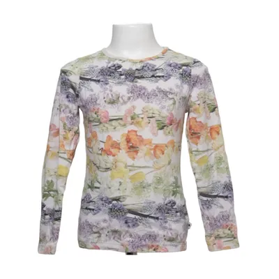 Long sleeve T-shirt (White, Multicolored) from Molo Cotton, Elastane