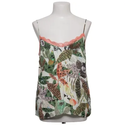Tank Top (Green, White, Multicolored) from Pom Amsterdam Viscose