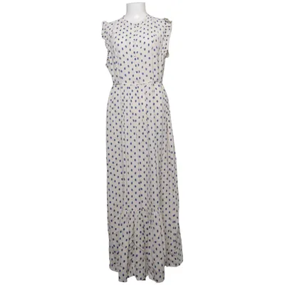 Maxi dress (White, Blue) from Noa Noa Polyester, Viscose
