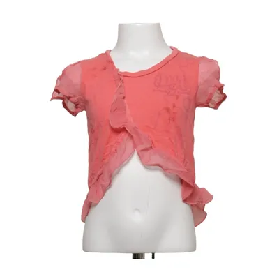 Top (Rood) van Diesel Katoen, Viscose