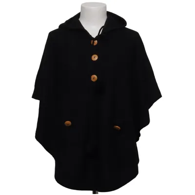 Poncho (Svart) från ONLY Edge Collection