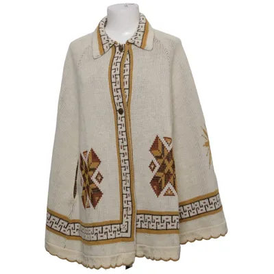 Poncho (Blanc, Marron, Multicolore) de JCPenney