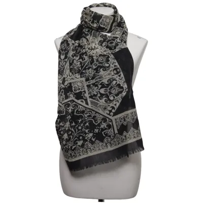 Scarf (Black, Beige) from Passigatti Wool