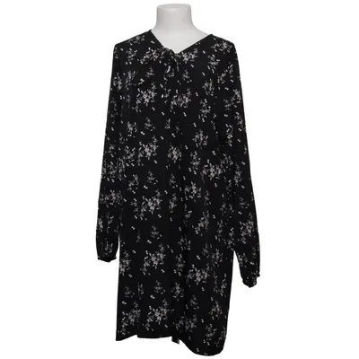 Dress (Black, White) from With Love Polyester