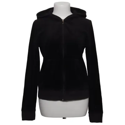 Hoodie (Black) from Juicy Couture Cotton, Polyester
