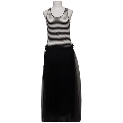 Maxi jurk (Zwart, Wit) van Holly Bracken Polyamide, Polyester, Viscose