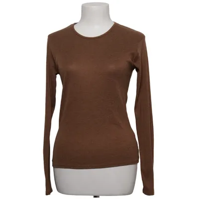 Lange mouwen shirt (Bruin) van Norhult Katoen