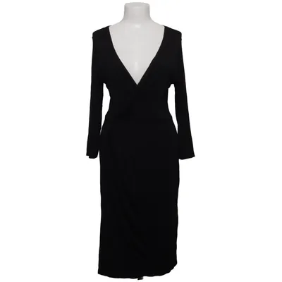 Wrap dress (Black) from Krisp Elastane, Viscose