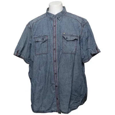 Korte mouwen shirt (Blauw) van Engbers Katoen