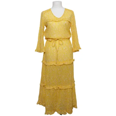 Maxi dress (Yellow, White) from MOLIIN Cotton