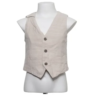 Gilet de costume (Beige) de H&M Coton, Polyester