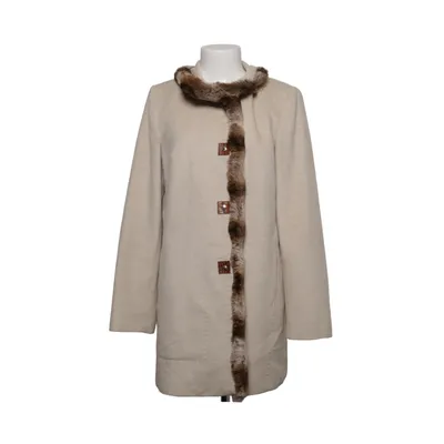 Kappa (Beige, Brun) från Les Copains Acetat, Kashmir, Kupro, Skinn, Viskos, Ull