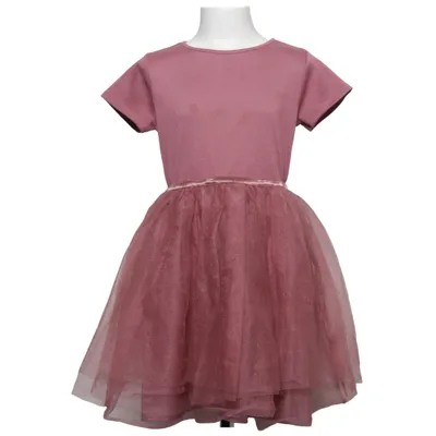 Robe (Rose) de H&M Élasthane, Polyester