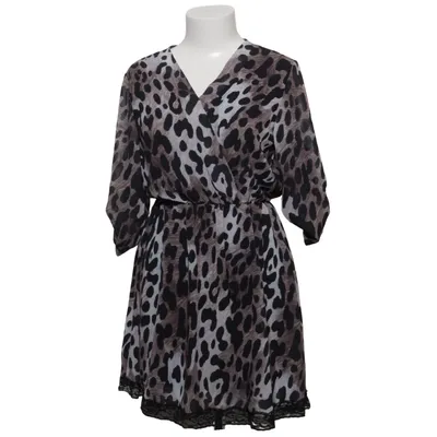 Jurk (Bruin, Zwart, Beige) van Milady