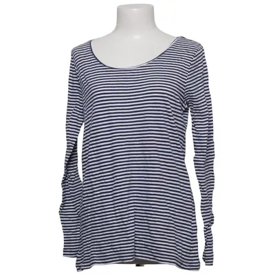Langærmet t-shirt (Blå, Hvid) fra Blend Collection Bomuld