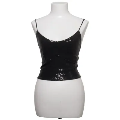 Crop top (Black) from Gondola Blu Elastane, Polyester