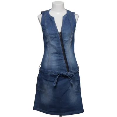Robe en jean (Bleu) de Detroit Coton, Élasthane
