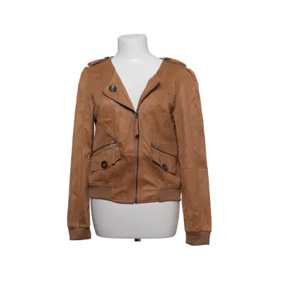 Bikerjacka (Brun) från Holly Bracken Elastan, Polyester, Viskos