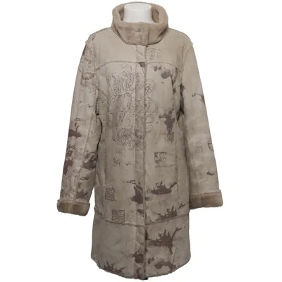 Shearling jacket (Beige, Brown) from Greenhouse Polyester